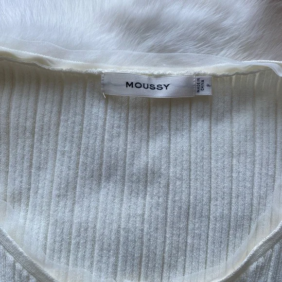 MOUSSY Ribbed Knit Long-Sleeve Top - Picture 2 of 6